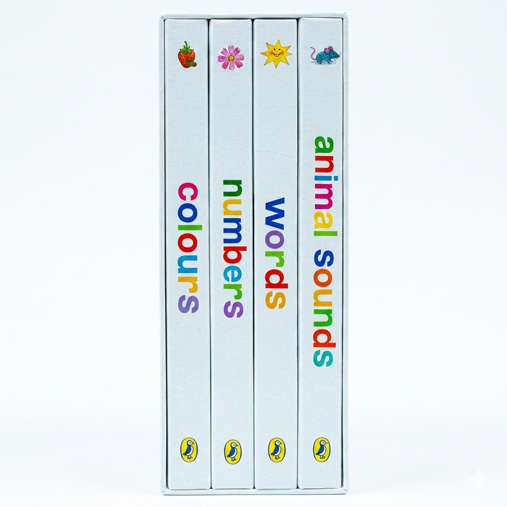 The Very Hungry Caterpillar: My First Library – World of Eric Carle 4 Board Books Set