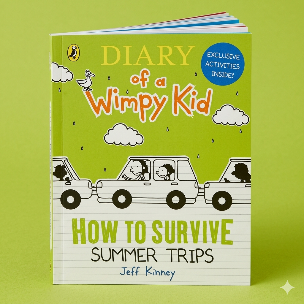 Diary of a Wimpy Kid: How to Survive Summer Trips Mini Book