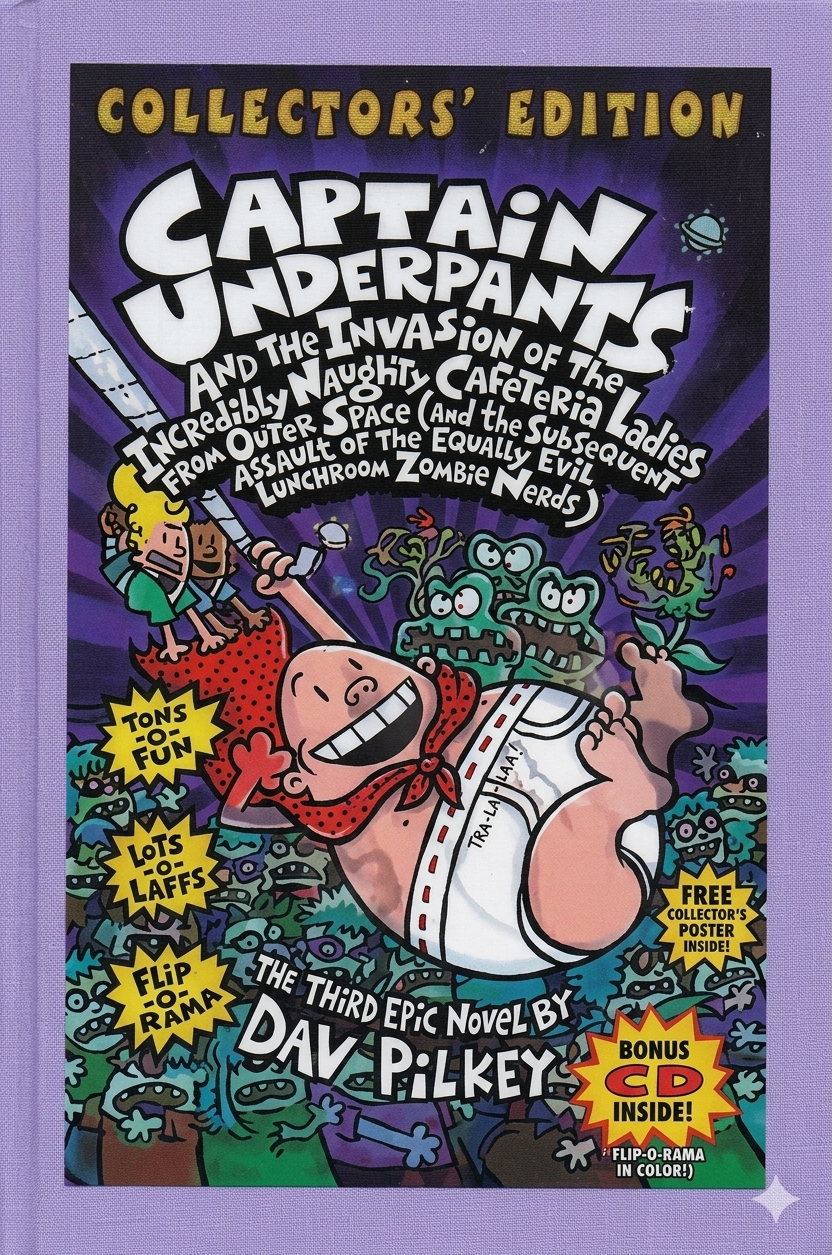 Captain Underpants: The Third Epic Novel – Collector's Edition (with Bonus CD)
