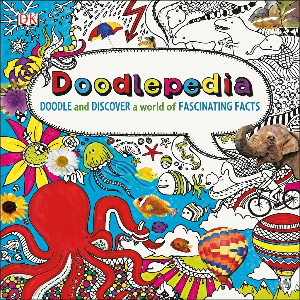 Doodlepedia: Doodle and Discover a World of Fascinating Facts