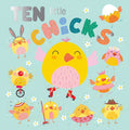 Ten Little Chicks
