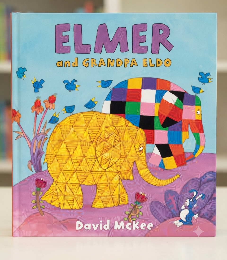 Elmer and Grandpa Eldo