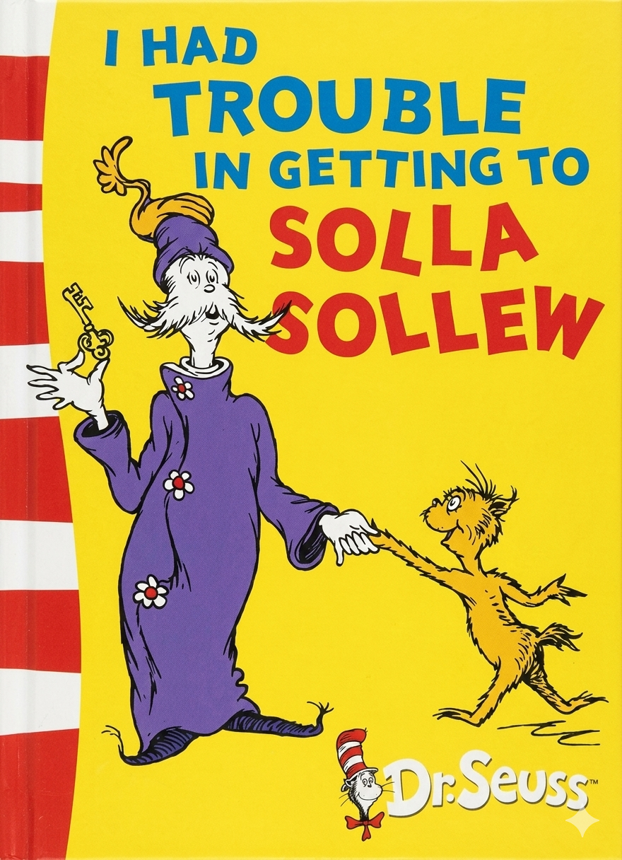 I Had Trouble in Getting to Solla Sollew Mini Book