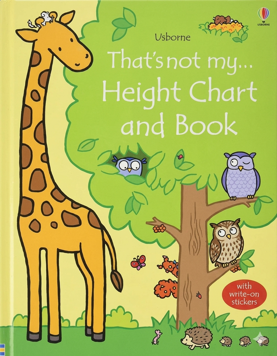 Usborne That's Not My Height Chart and Book
