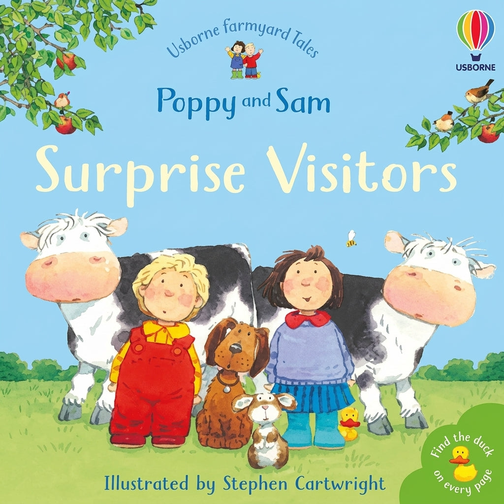 Usborne Farmyard Tales Poppy and Sam: Surprise Visitors