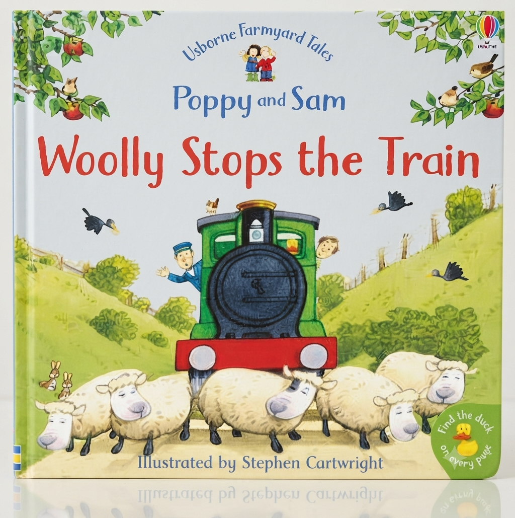 Usborne Farmyard Tales Poppy and Sam: Woolly Stops the Train (Small Book)