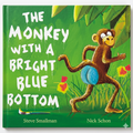 The Monkey with a Bright Blue Bottom
