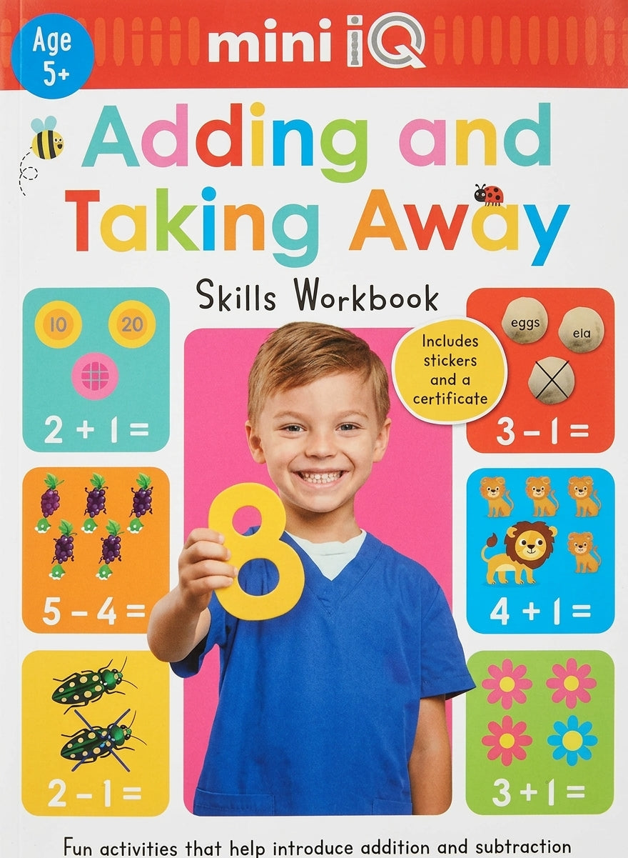 Adding and Taking Away Skills Workbook