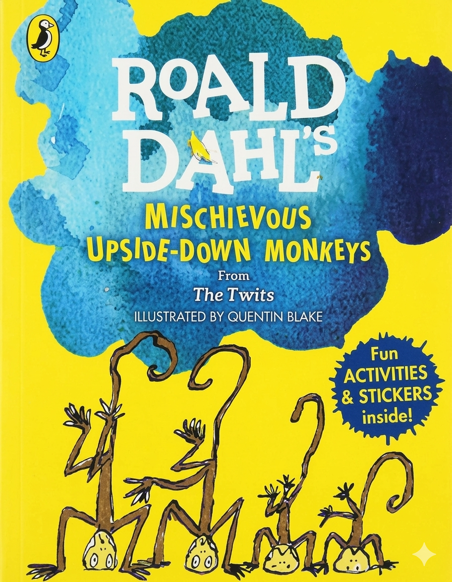 Roald Dahl's Mischievous Upside Down Monkeys Mini Book